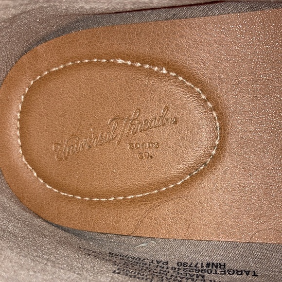Universal Thread Beige Suede Flats - Picture 5 of 7
